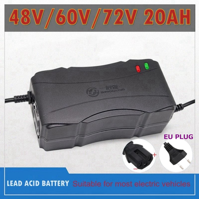 84V 20A Smart Charger - 48V/60V/72V 2.8A Smart Lead Acid Battery