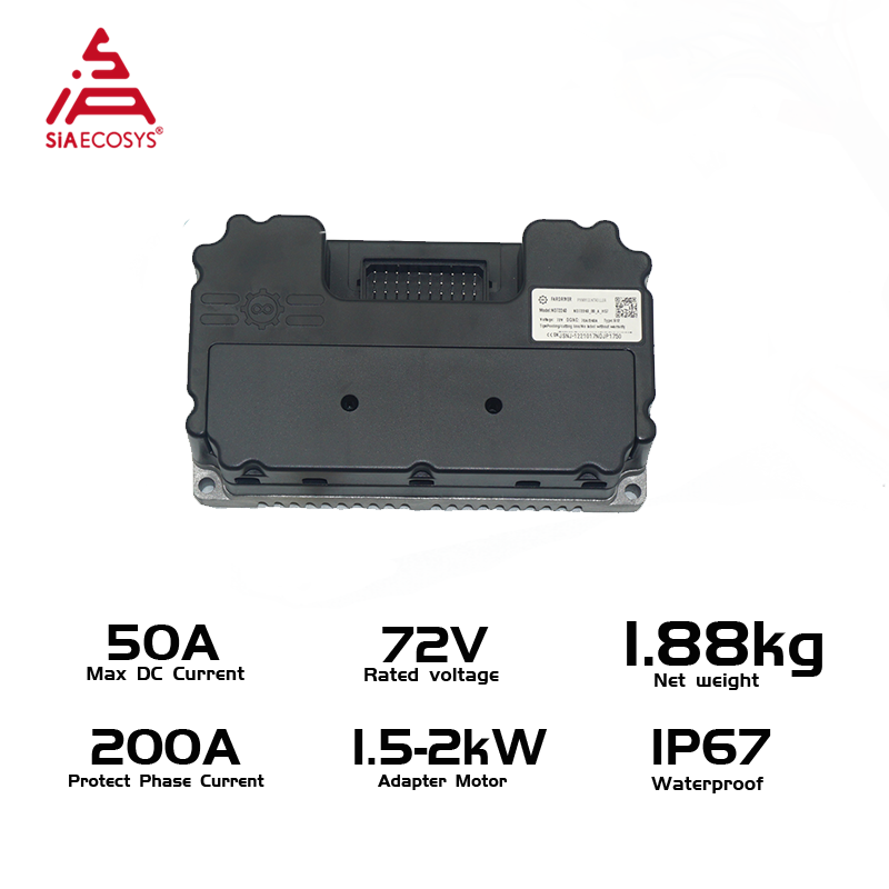 FARDRIVER SIAYQ7250 72V 50A Co - Kelly Kls7230S Controller ulasan dan harga