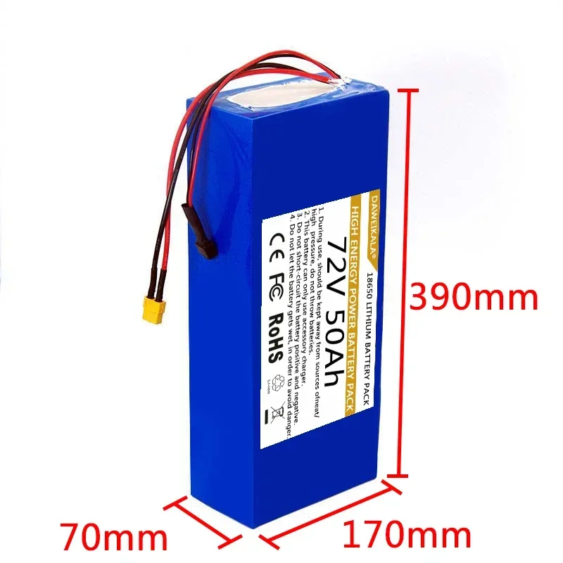 72V 18650 Battery pack 50Ah Hi - 60V 50Ah Electric Scooter Battery ulasan dan harga